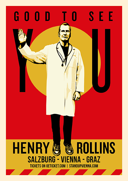 Henry Rollins is back in Austria